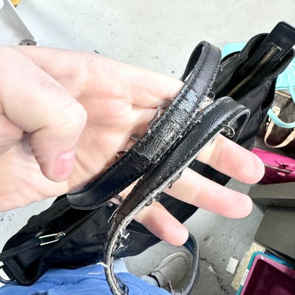 KATE SPADE Canvas Black Side Pocket Diaper Bag Multi Pocket Medium - Picture 2 of 11